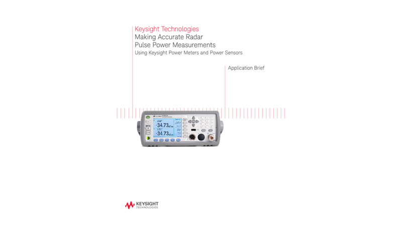 Making Accurate Radar Pulse Power Measurements